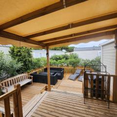 Mobile home grande terrasse