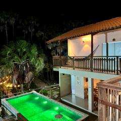 Deck dos lençóis pousada