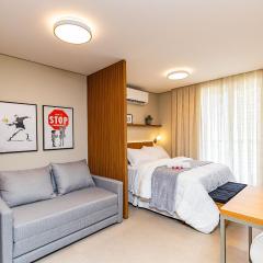 Studio Premium p/ 4 pessoas no All Batel - BAT1816