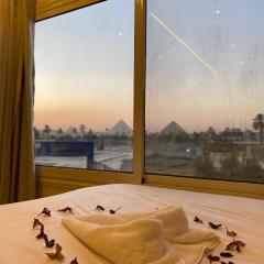 New Galleria Pyramids view inn