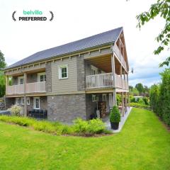 Luxury Ardennes chalet spa
