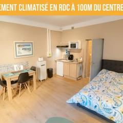 Appartement Neuf climatisé RDC à 100m des cures