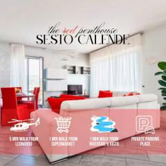 the RED penthouse - Leonardo MXP Lake Maggiore private park