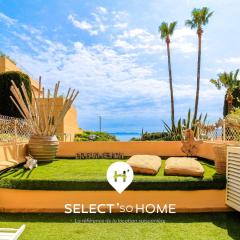 SELECT'soHOME - Studio pour 3 personnes avec vue mer à quelques pas de la plage ! - Garage privé, wifi - DREAM BEACH