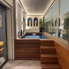 Charming apartment with private heated pool