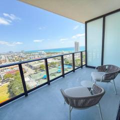 Luxury View-Walk to beach!