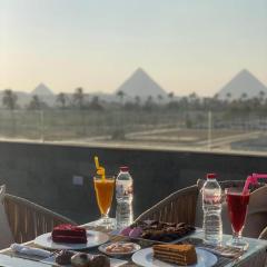 New Galleria Pyramids view inn