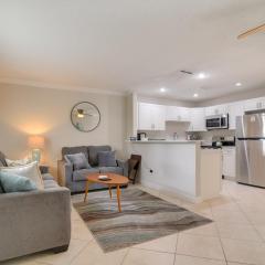 Near Beach! Modern Ground-Floor Condo in St Pete