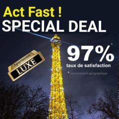 New! Apartment Luxury Passy-Kennedy in front of Eiffel Tower