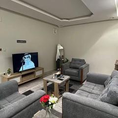 Apartment, room, elegant and comfortable hall, and smart entrance