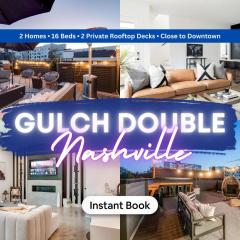 Dual Homes Rooftop Deck in Downtown Nashville