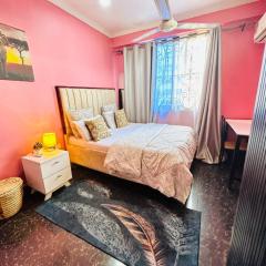 Central Beautiful & peaceful Private bedroom AC, Very fast WiFi 1