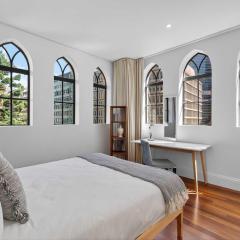 Split Level City Loft with Private Balcony