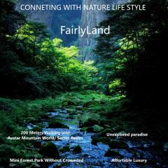 Zhangjiajie ZEN Retreat--FairyLand,200 Meters to Secret Realm, MINI Forest Park, River Tracing,Hiking Route, Attraction Tickets Serivce, Free Shuttle to East Gate of Park, Free One Way Pick-up Service,Top Facility,Affordable Luxury,and New Designer Hotel