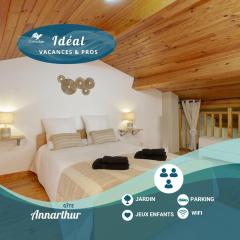 Gîte Annarthur - parking & jardin - Chelona'Loc