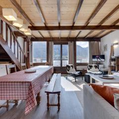 Grand Duplex 120m², 5 Pièces au Coeur de Tignes le Lac, 3 Chambres Doubles, Balcon et Terrasse Sud - FR-1-641-60