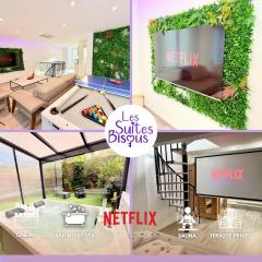 Loft Luxe Nancy - Jacuzzi - Sauna - Cinéma
