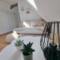Lichtdurchflutete Dachgeschosswohnung mit Charme