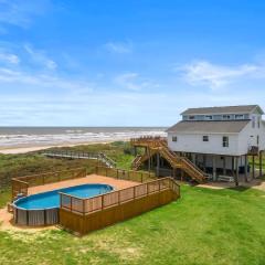 Secluded beachfront home with panoramic ocean views, private pool and huge deck