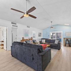 Canal front home with boat slip, deck and gorgeous water views