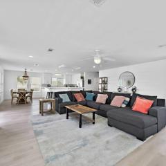 Classic beachfront home with panoramic ocean views and multiple decks