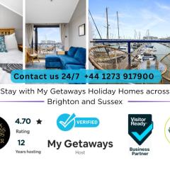 Brighton Water Cabin at the Marina, Free Parking By My Getaways