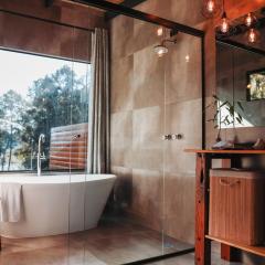 Chalé 1 · TinyHousePassauna - Climatizado com banheira
