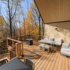 Onyx - Spa Fire Pit and Forest View - Domaine du Grand Portneuf