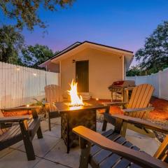 Family & Pet Friendly Getaway with Porch Fire Pit & Yard