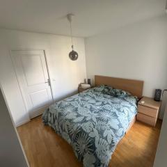 Appartement proche centre d'affaires calme et terrasse