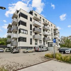 Air conditioned 1 room Apartment, with garden, new building