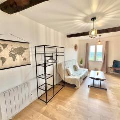 Studio cosy à callas avec vue dégagée