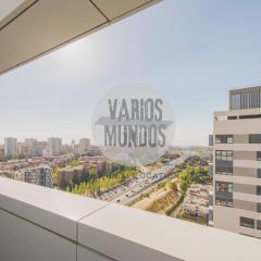 Terraza y Vistas para 6 con Parking en Sanchinarro
