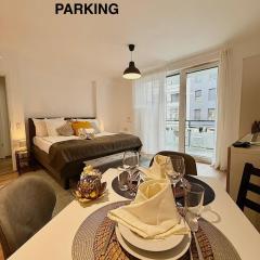 Rita Apartman privát parkolóval és erkéllyel