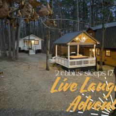 Cozy Cabin with Additional Studio Mini-Cabin in Broken Bow, Oklahoma