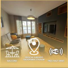 Appartement Spacieux à Bron - 30' Groupama Stadium