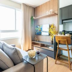 Apartamento sofisticado c vaga e vista Arena MRV