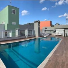 Apartamento Itaguá com piscina varanda gourmet