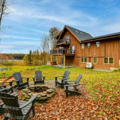 Golf, Fish and Ski Retreat with Game Room in Thompson
