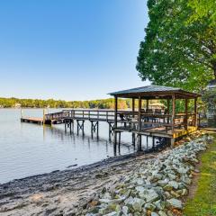 Private Dock and Beach! Lake Norman Cottage Hideaway