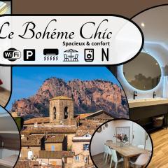 LE BOHEME CHIC - Terrasse BBQ Espace & Confort - Clim et Parking Gratuit - Idéal Famille - PLAGE 15 min - OFFRE SPECIALE