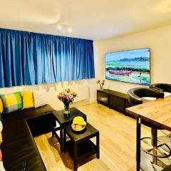 Central Apartment with 75inch TV Netflix