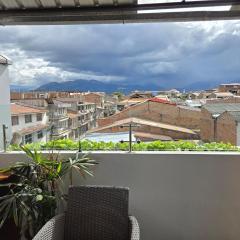 Beautiful suite with a nice view of the city