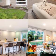 Modern 5BR 3BA Remodeled Home with BBQ Backyard