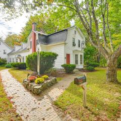 1 Mi to Main St Fryeburg Historic Family Home