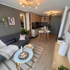 803 Atractivo apartamento a 1 cuadra del metro, 2 huespedes