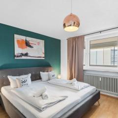 Modernes City Apartment mit Aussicht und WLAN