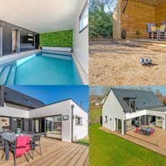 la villa iodée, le confort d une maison neuve équipée d une piscine intérieure chauffée toute l année, très proche des plus belles plages