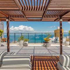 Apto Luxo Piscina Rooftop GYN WiFi Vista Mar 1604