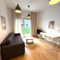 Brand New, Central Apartment with Own Garden